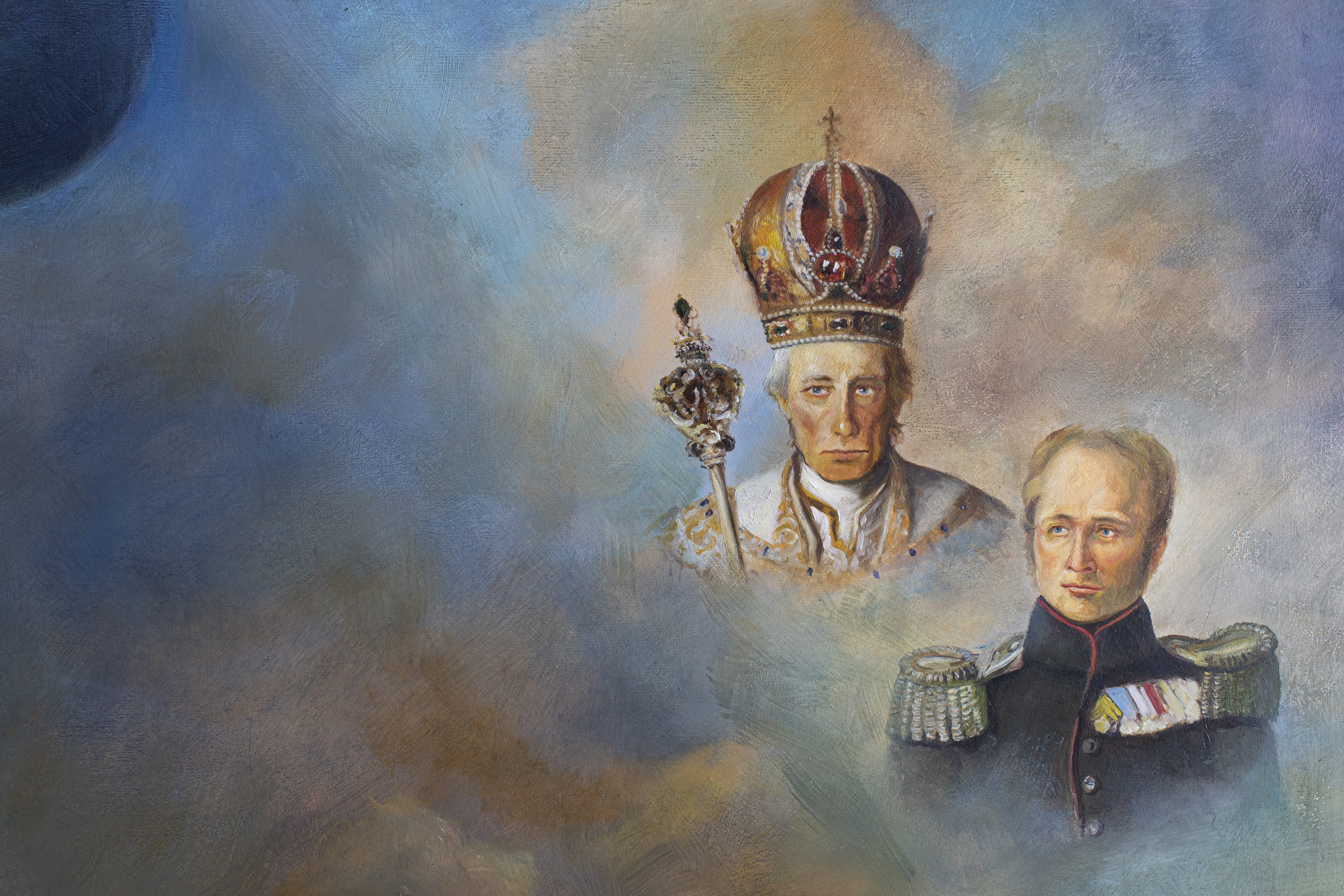 Austro Ugarski Car Franja I i Ruski Car Aleksandar I Romanov 